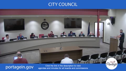 COP Portage Indiana City Council Special Mtg 05-12-25