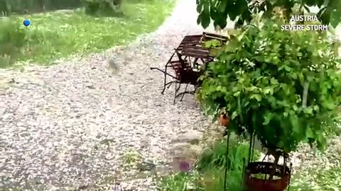 Une série de violentes tempêtes frappe l'Europe L'Autriche, la France et la Hongrie sont touchées