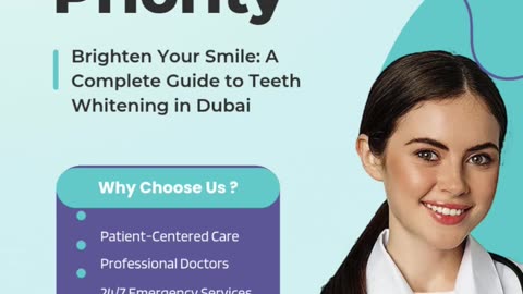 Get the Brightest Smile with Expert Teeth Whitening in Dubai!