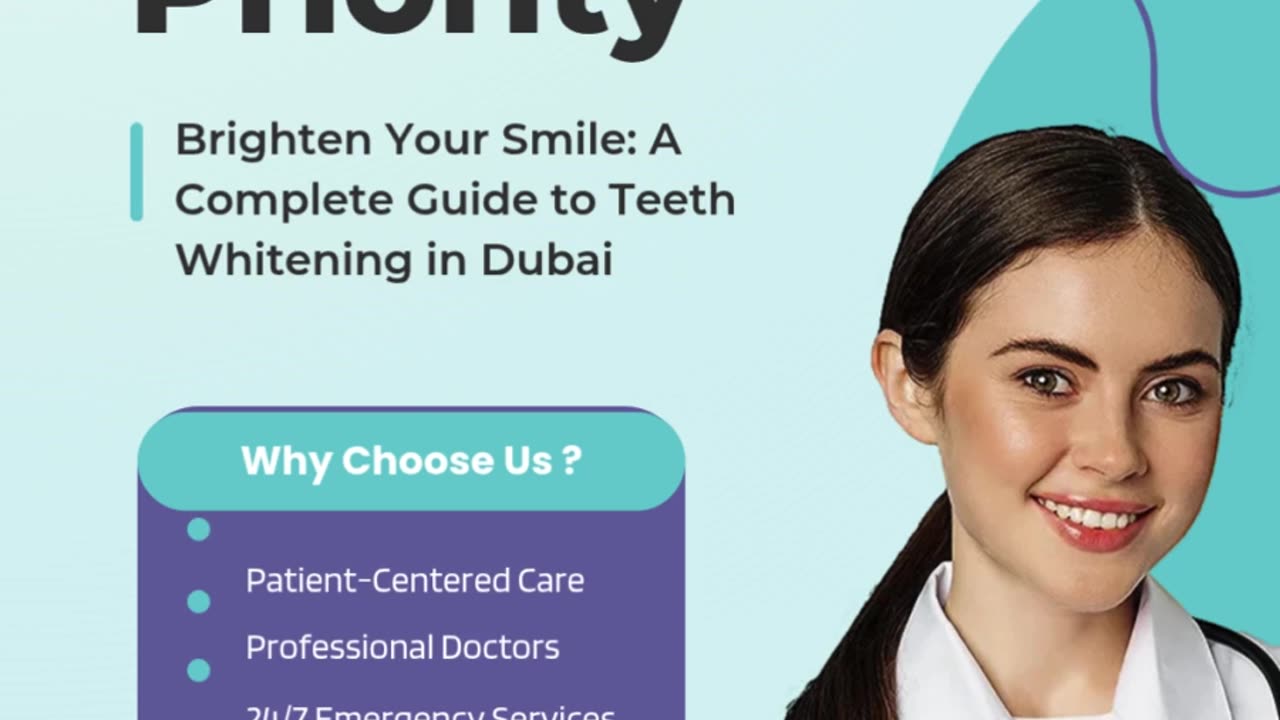 Get the Brightest Smile with Expert Teeth Whitening in Dubai!
