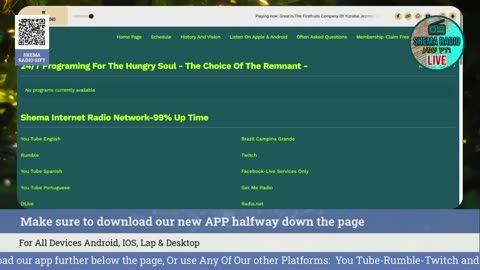 Shema Internet Radio Live Daily Stream