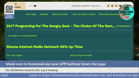 Shema Internet Radio Live Daily Stream