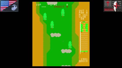 18 Holes Pro Golf (Arcade - 1982) [NA Version of "トーナメント・プロ・ゴルフ"]
