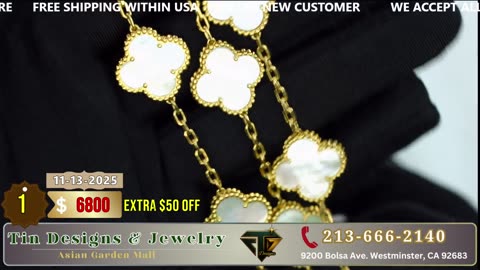 TIN JELWERY & DESIGNS 11-13-2025 | PRE-THANKSGIVING SALE $50 OFF EVERYTHING #tindesigns #welivecali