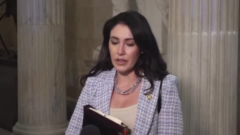 Republican Rep. Anna Paulina Luna after meeting Epstein survivors