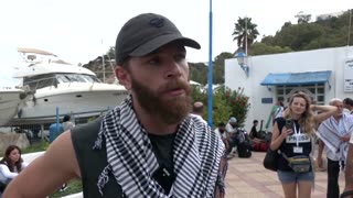 Thousands rally in Tunisia for Sumud flotilla before it heads to Gaza