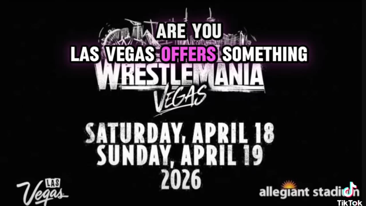 WrestleMania 42