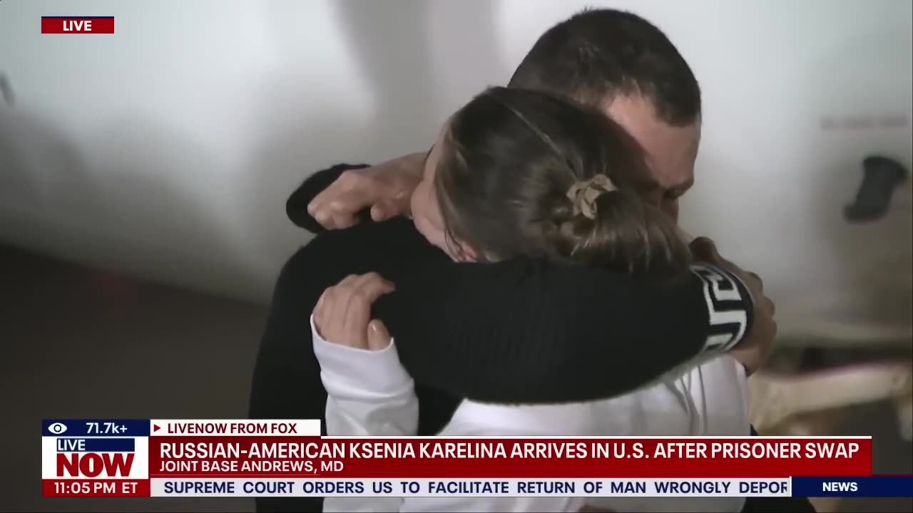 WATCH: Russian-American ballerina Ksenia Karelina arrives in US | LiveNOW from FOX