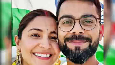 Virat koli and wife