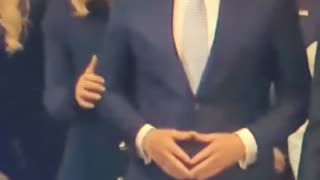 Don't forget when Eric Trump flashed his allegiances to the world proudly.