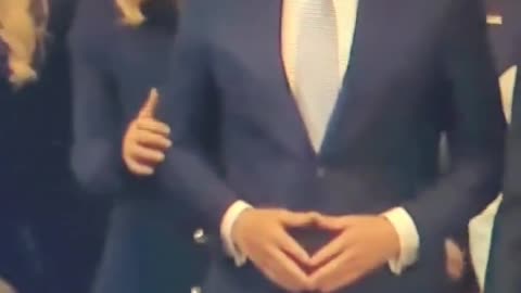 Don't forget when Eric Trump flashed his allegiances to the world proudly.