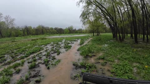 Hurricane Creek floods with over 13 inches of rain!!!