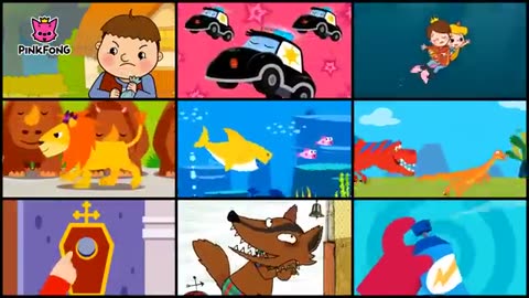 Shocking: Baby Shark Dance | #babyshark Most Viewed Video | Animal Songs | PINKF