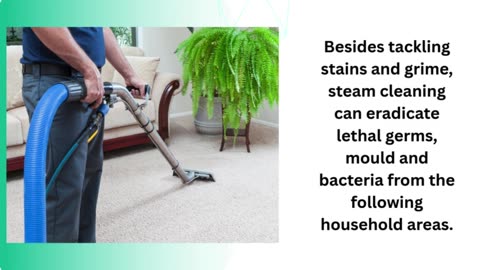 Essential Household Areas to Steam Clean