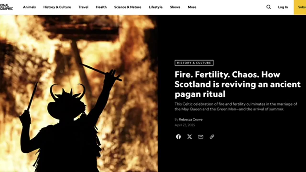 5ATANIC R!TUALS BEGIN TODAY MAY 1ST FOR THE 8ELTANE! - Ones That Can SEE