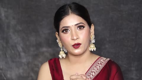STEP BY STEP ✅ FESTIVE MAKEUP TUTORIAL _ AFFORDABLE AND BUDGET FRIENDLY MAKEUP _ DRAG PROOF TEST