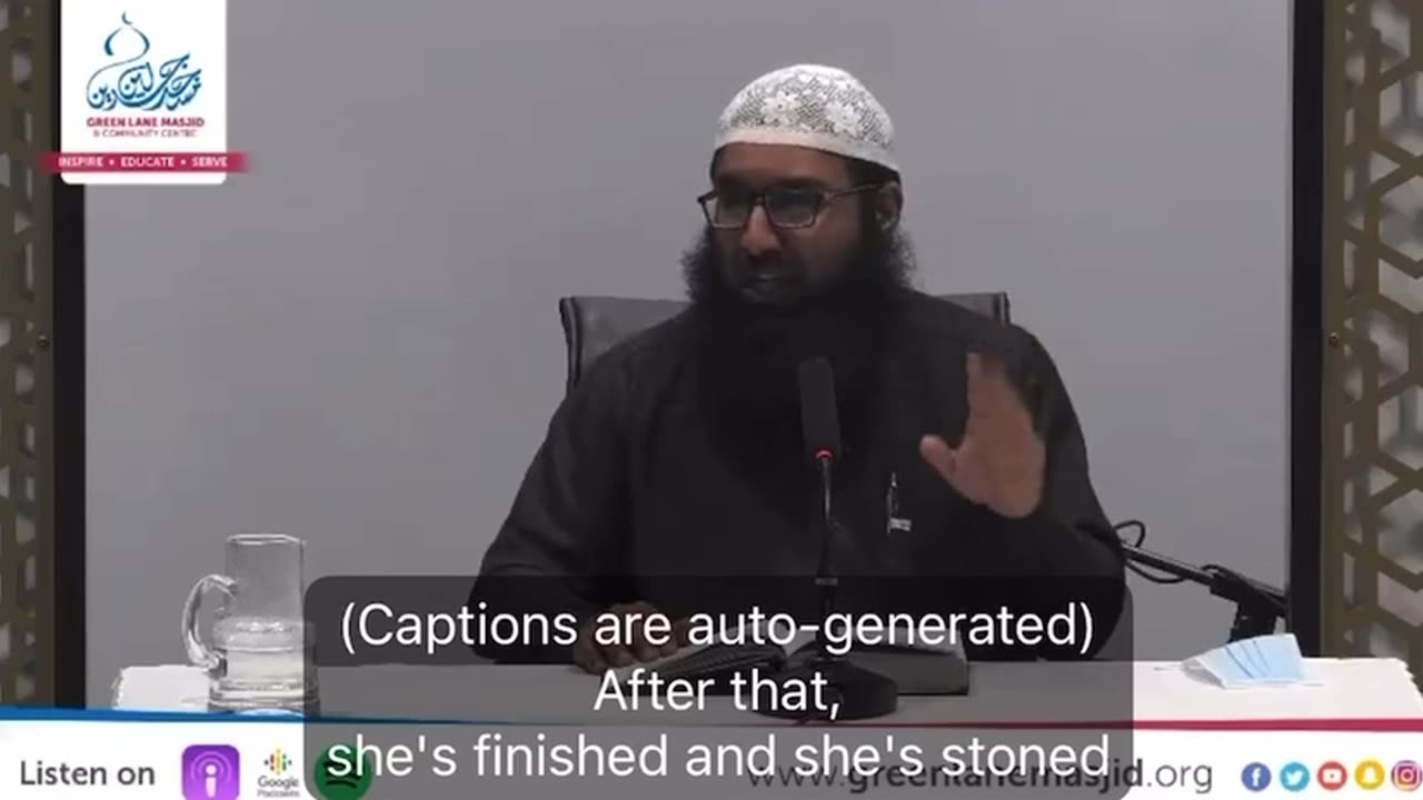 Muslim leader in UK, lectured local residents and migrants on how to stone women and girl