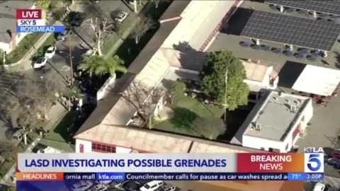 Grenades found in Rosemead, California prompting investigation