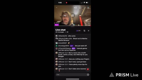 11/21/25 Tricialicious VOD: "LIVE! Pray For The Bligger! $3 TTS, $5 MEDIA"