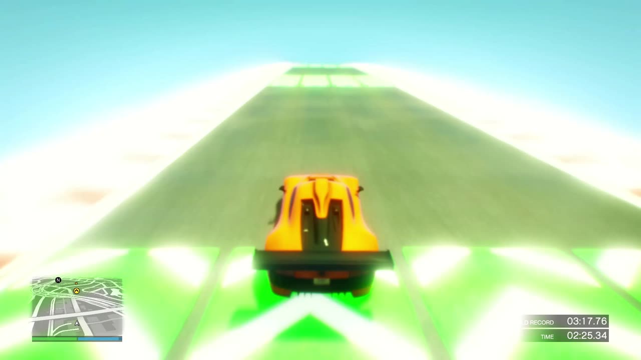 GTA 5, steele rollercoaster, daytime