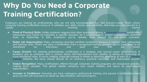 Boost Employee Performance With Corporate Training Certifications in 2025