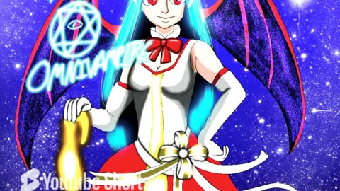 Speedpaint wearing her ribbons