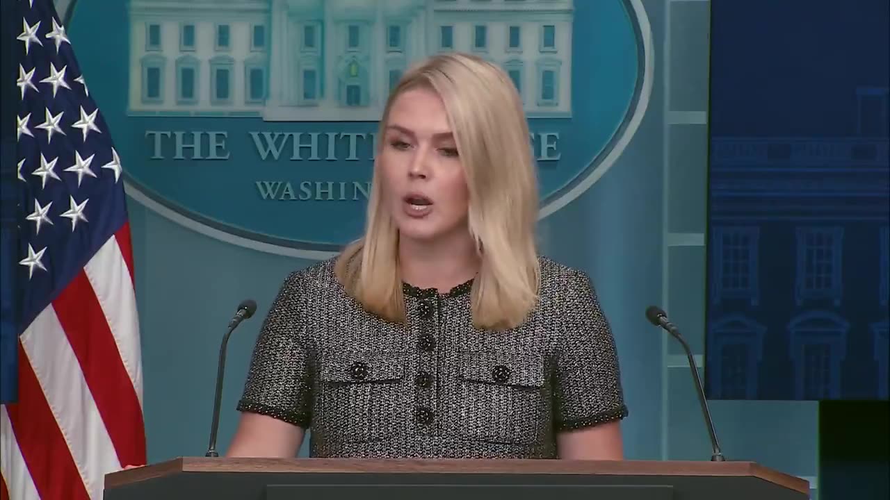 🚨🔥Karoline Leavitt: The SAVE Act is a commonsense measure. It would require proof of citizenship..
