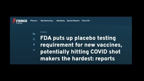 PLACEBO VXXX TESTING