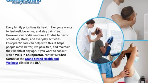 Why Every Family Should Consider Chiropractic Care