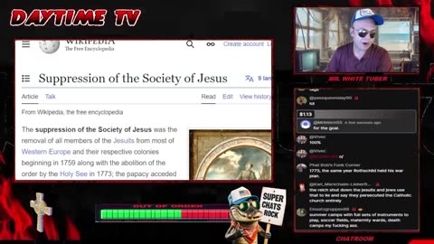 Mr White Tuber: Jesuits