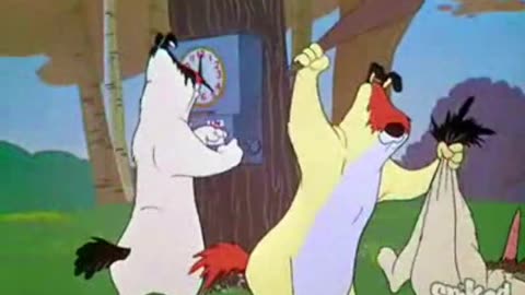 Wile E. Coyote spanking