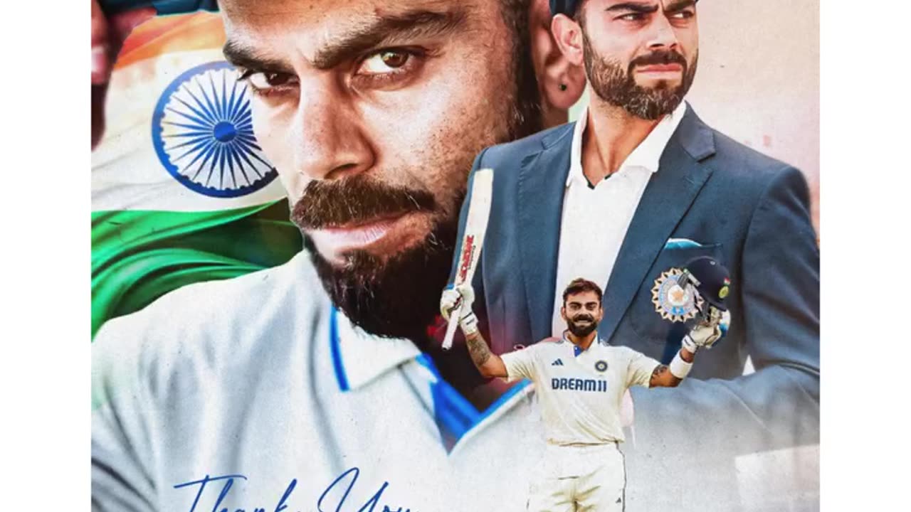 𝗧𝗵𝗮𝗻𝗸 𝘆𝗼𝘂, 𝗩𝗶𝗿𝗮𝘁 𝗞𝗼𝗵𝗹𝗶! 🙌 An era ends in Test cricket but the legacy will continue FOREVer