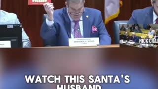 Politics - 2025 Holidays Liberals Pushing Gay Faggot Santa On Kids In School They Need Your Kids