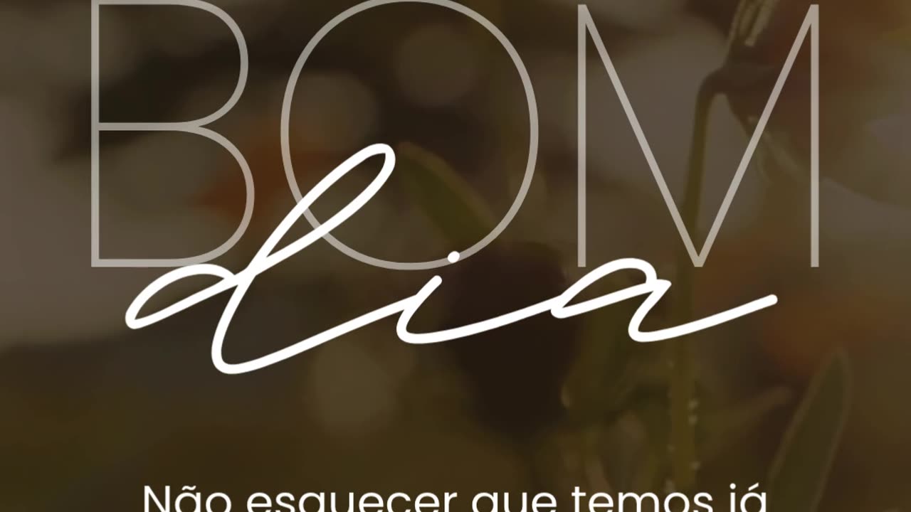Bom dia