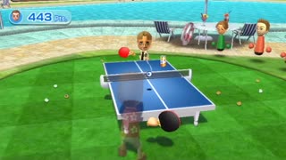 Wii Sports Resort - Table Tennis Return Challenge