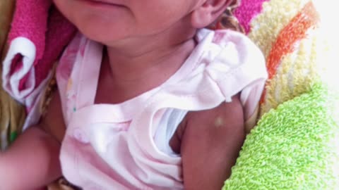 Newborn baby first time bcg vaccination
