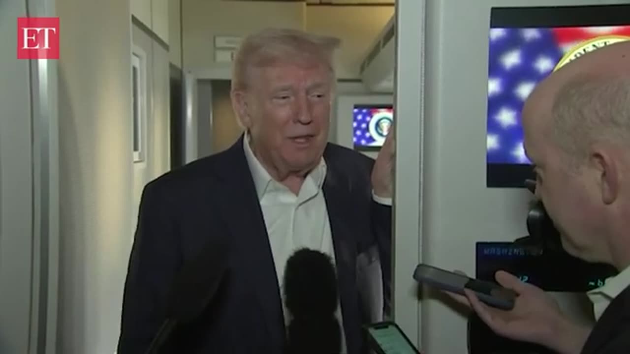 President Trump Says His Physical Examination Went Well