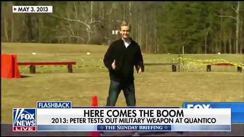🟢 WATCH: Peter Doocy In 2013 Demonstrates The "Active Denial System" Likely Used In Maduro Raid