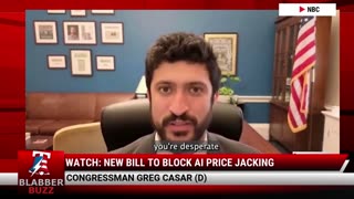 Watch: New Bill To Block AI Price Jacking