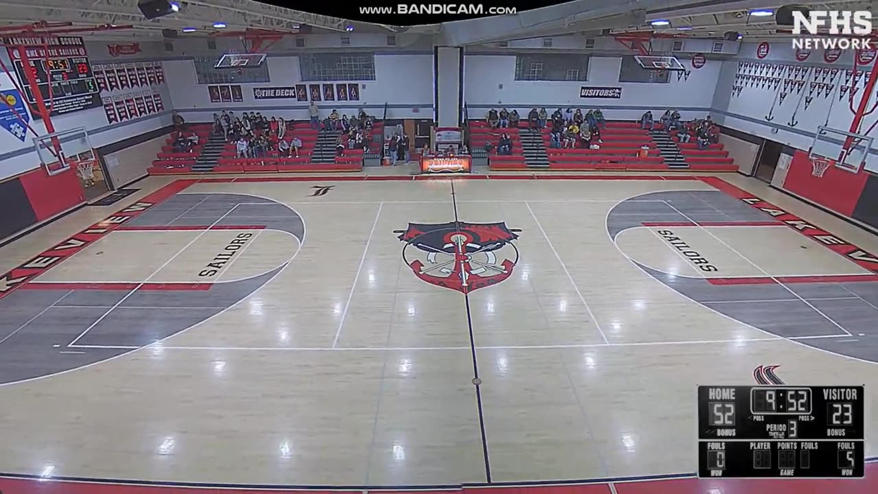 JANUARY 17 2025 HIGH SCHOOL BASKETBALL: LAKEVIEW VS WILMINGTON PART 4