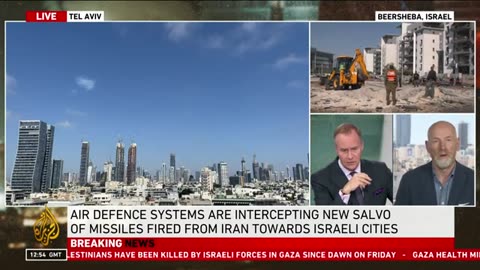 Iranian missiles fall in israel - report