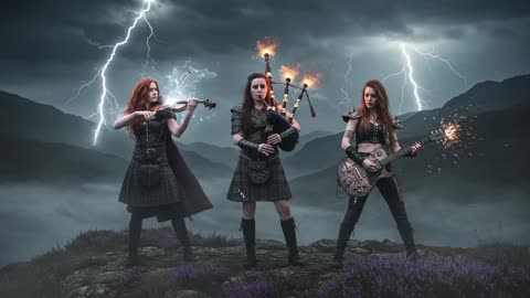 Fury of the Highlands Celtic Metal Warcry with Bagpipes & Violin