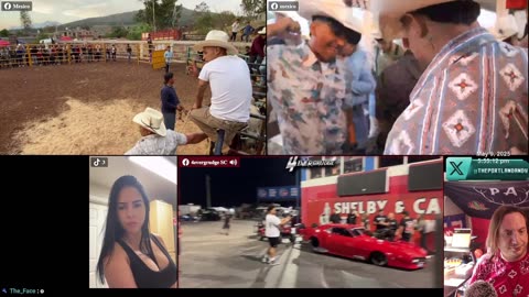 Friday Night Drags Jaripeo and Newark NJ Protest