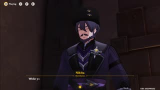 Genshin Impact: Quests and exploring.