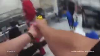 Bodycam footage has been released showing the 'Palestine Action' group, now a