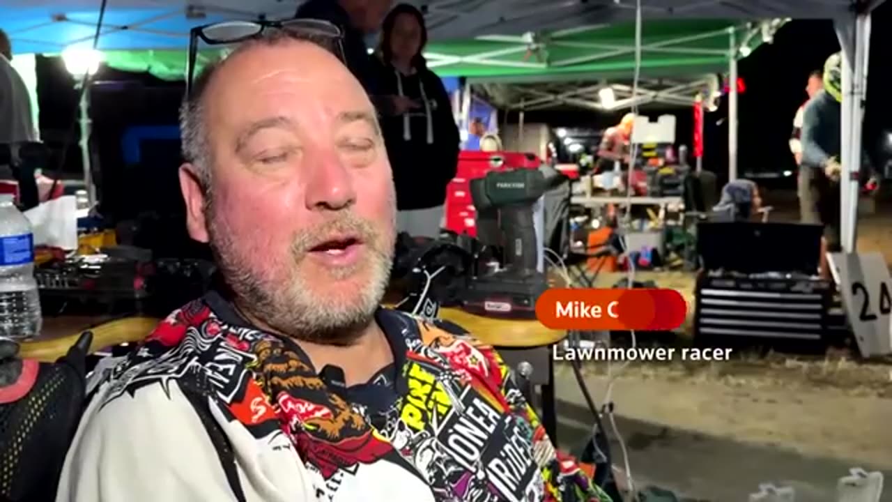 Lawnmowers go high speed in annual 12 hour race