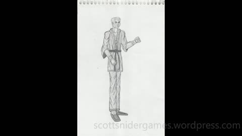 Black Belt Pencil Sketch Video #1 (12-10-2025)