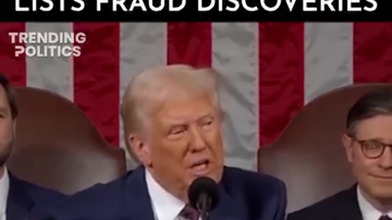 ENTIRE CHAMBER BURSTS INTO LAUGHTER AS TRUMP LISTS FRAUD DISCOVERIES