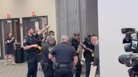 Was it worth the Money? Protestor is tased at Marjorie Taylor Greene townhall meeting near Atlanta