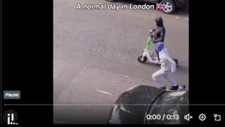 Crime in London gone in under 10 secounds